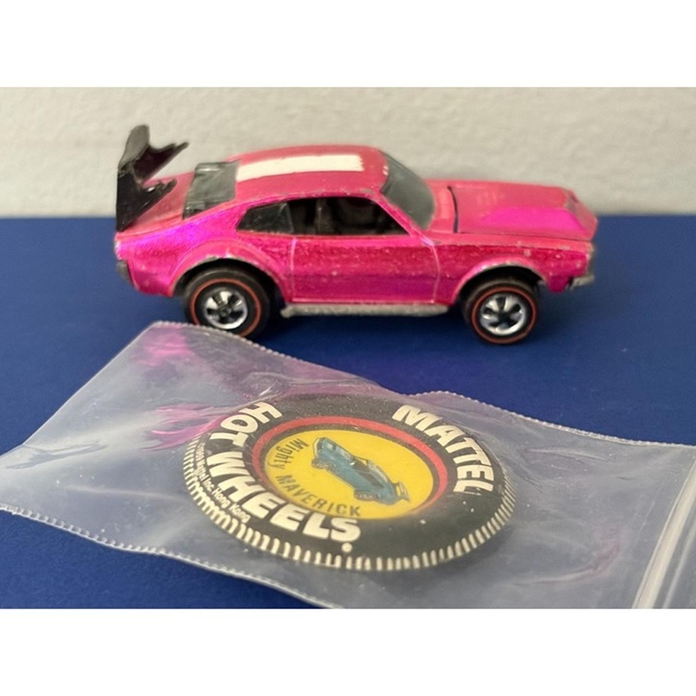 Hot Wheels Vibrant Pink Toy Car